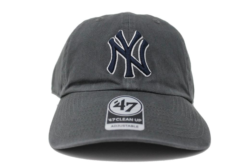47 Марка (Сорок семь брендов) Cap 47 CLEAN UP New York Yankees УГОЛЬ