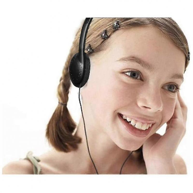10 Pieces In-Line Classroom Learning Headphones Wired Headphones Headphones