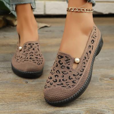 Мода 2025 Горячая Распродажа Новые Сетчатые Женские Вулканизированные Туфли Уличные Слипоны Дышащие Женские Кроссовки Жемчужная Мягкая Подошва Женские Повседневные Туфли