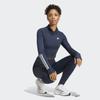 AdidaS Women S Running Jacket Jc7230 Hyperglam Full Zip Lip Cover