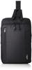 Сумка-слинг Bagex, Отделение для ПК, Водоотталкивающая, Черный