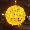 30CM Lantern Ball Fairy String Light Outdoor Globe Ball Hanging Garland Lamp Christmas Tree String Light For Tree Backyard Decor