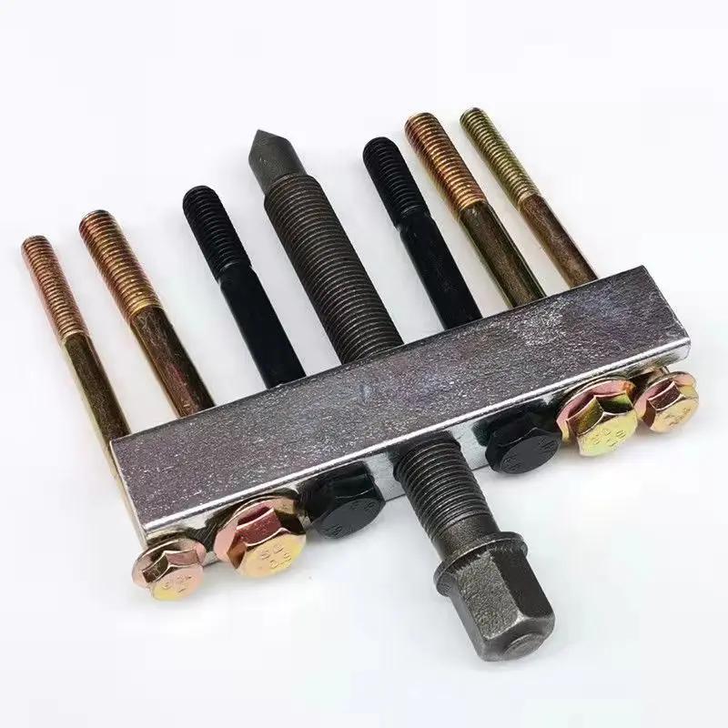 1 комплект съемника шкива ремня коленчатого вала, инструмент для снятия шкива, съемник крыльчатки вентилятора, инструмент для снятия съемника рулевого колеса двигателя