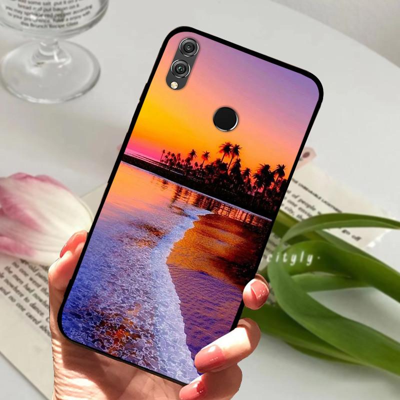 Чехол для Huawei Honor 8X Honor 8X Max Крутые Животные Задние Чехлы Для Huawei Honor 8X Max Чехол Honor8X Силиконовый Задний Бампер Capa