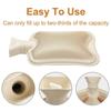 Removable Washable Hand Warmer Hot Water Bottle Stress Pain Relief Relaxing Heat Water filling bag