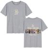 Rapper Myke Towers Album Cover Tshirts Unisex Women Fashion Hip Hop Oversized T Shirt Cotton Loose Short Sleeve Tshirt Streetwear