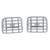 Center Air Vent Grille 7702258279 Gray Car Interior Accessory Replacement for Clio II THALIA I