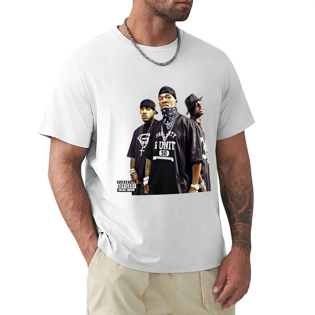 Футболка 50 Cent Fifty G Unit Beg for Mercy Рэпер Стильная, Повседневная, Удобная Хлопковая Модная Футболка графические футболки