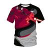Футболка унисекс с 3D-принтом для мужчин и женщин, уличная футболка в стиле Харадзюку, модный топ с коротким рукавом и круглым вырезом