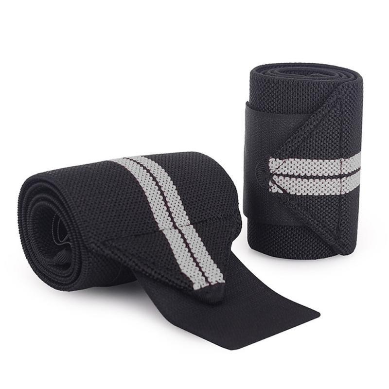 1 Pair Fitness Wrist Support Wristband Gym Weight Lifting Wraps Bandage Sports Wristband