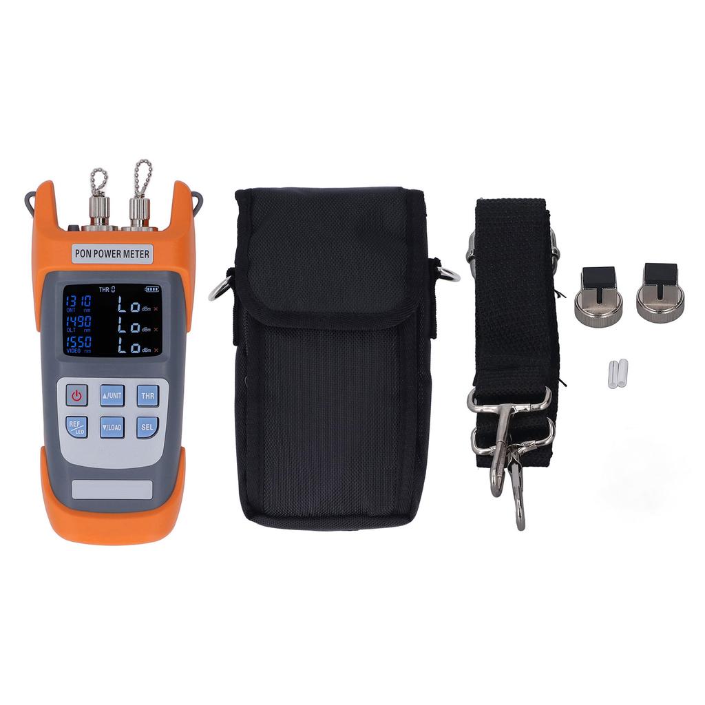 Handheld PON Optical Power Meter Automatic Calibration Threshold Setting ABS USB Port PON Net Tester