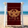Модный принт SPQR Полотенце Сушильное Полотенце для Ванны Применимо для Легкого Плавания Кемпинга Йоги Пляжа На Открытом Воздухе