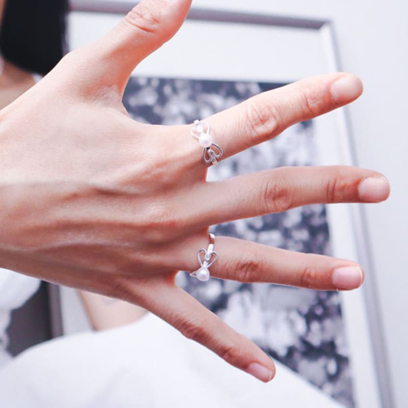 DENERJA PEARL IN LOVE RING