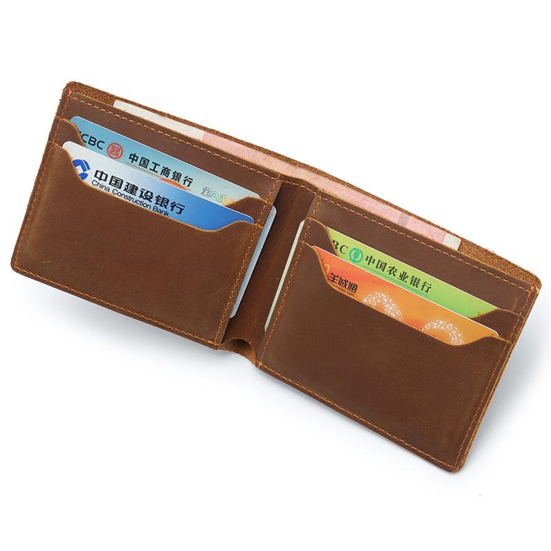 2 Pcs Men's Bi-fold Wallet Men Wallet Man Bifold Purse Men Purse Bifold Wallet for Male Man Bifold Wallet Male Wallet Male Purse Rfid Bifold Wallet