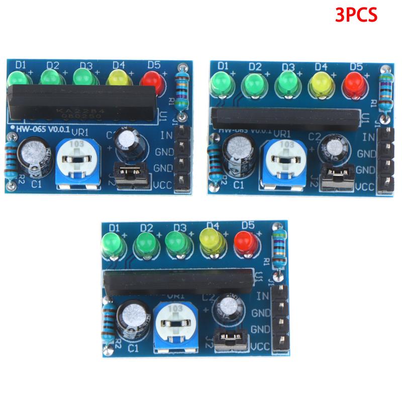 KA2284 Audio Power Level Indicator Module 1/2/3Pcs Universal Battery Capacity Monitor for Small Electronic DIY Projects