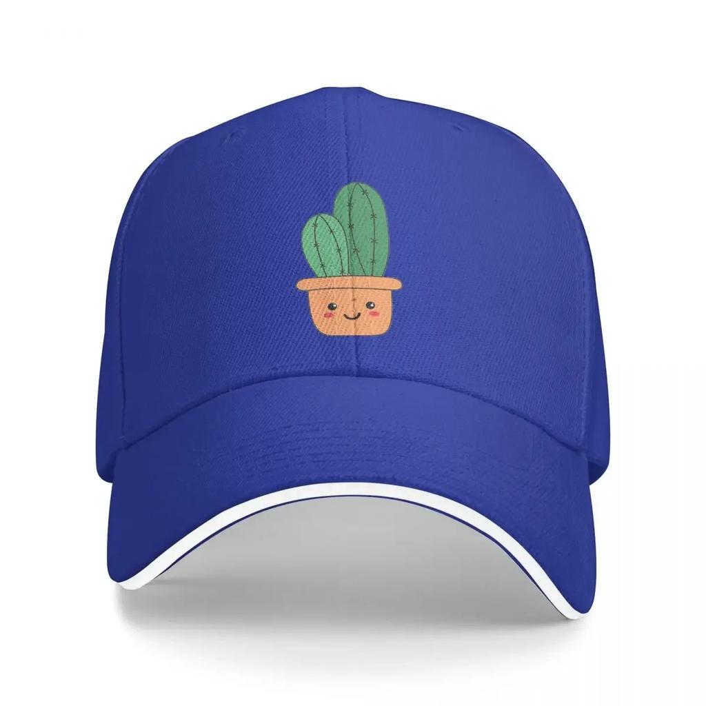 Adorable Cute Smiling Cactus Cap Fashion Casual Baseball Caps Adjustable Hat Hip Hop Summer Unisex Baseball Hats