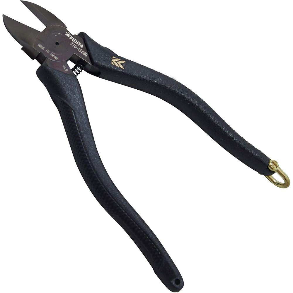Электрик Мастер Кусачки усиленные Fujiya, 150 мм, Круглое лезвие, Черное золото, 770-150BG