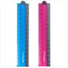 Student 30CM Ruler Home Aluminum Zinc Zinc Alloy Foldable Ruler Metal Ruler Folding Ruler Measuirng Ruler