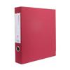 Папка-регистратор Alpha Web с D-образными кольцами, формат А4, 3 отверстия, 5 см, AB949-7, красная, 1 шт.