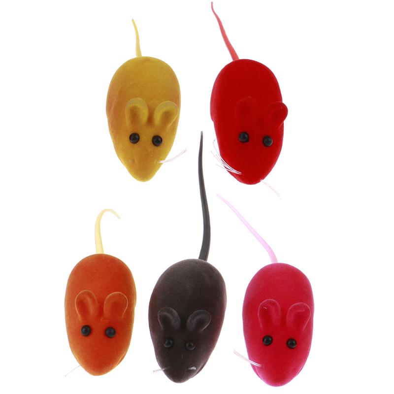 1 шт. маленькая игрушка для кошек-мышек реалистичные звуковые игрушки для домашних животных мыши для кошек игрушки-мышки