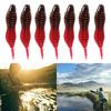10Pcs/Set 50mm/1g Artificial Bait Front and Rear Two-color Increase Temptation Long Service Life Professional Fishing Lure for Fishing