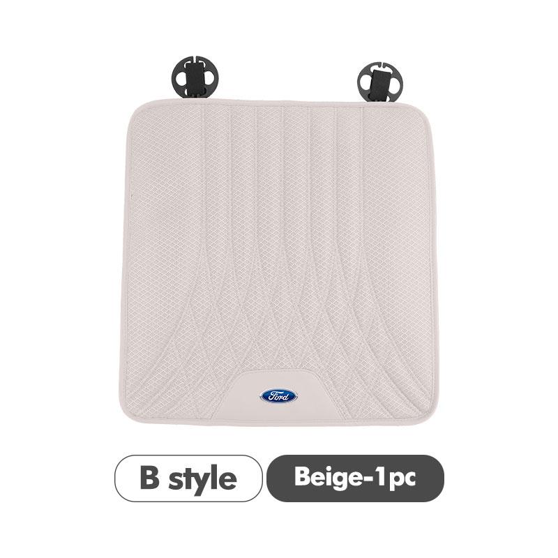 For Ford Car Styling Seats Cushion Ice Silk Elevating Pad Increase Cushion Focus mk2 mk3 mk4 Fiesta Ranger Mondeo S-MAX Kuga