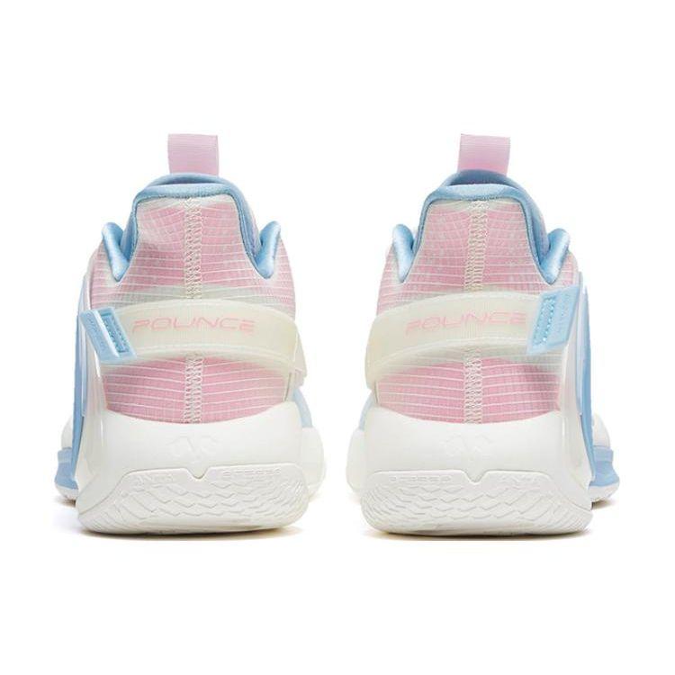 Anta Баскетбольные кроссовки Jump 2.0 GH Shock Absorbing Non-Slip Wear-Stick с низким верхом для мужчин, синие, белые, 112311602-3