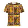 Retro African Tribal Graphic T-shirt Men Summer Round Neck Short Sleeves 3D Printed Africa Ethnic Tees Casual Oversized T Shirts