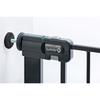 Barriere de sécurité enfant Easy Close Metal - SAFETY 1ST - Réglable de 73 a 80 cm - pression, sans vis ni perçage - Anthracite - Mé