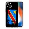 Флаг Конго Роскошный прозрачный чехол для телефона для iPhone 15 14 13 12 mini 11 Pro Max XS X XR SE 7 8 Plus Силиконовый прозрачный чехол