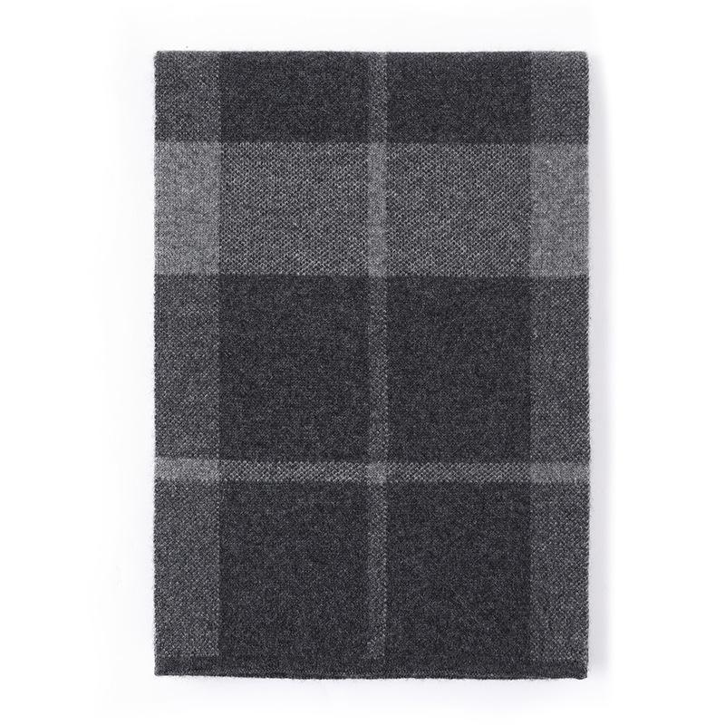 High-end Business Versatile Scarf Men's 2025 Winter New Wool Versatile Shawl Dual-purpose Cashmere Scarf