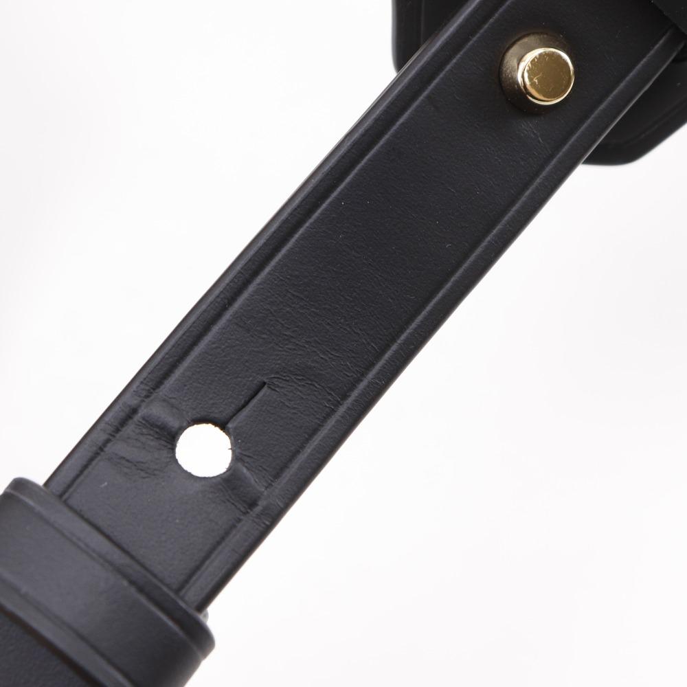 Michael Kors Manhattan Small Shoulder Bag Studs Color Block Red Leather Women Used