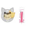 Cat Embossed Cookie Kit + Fuchsia Chocolate Pen