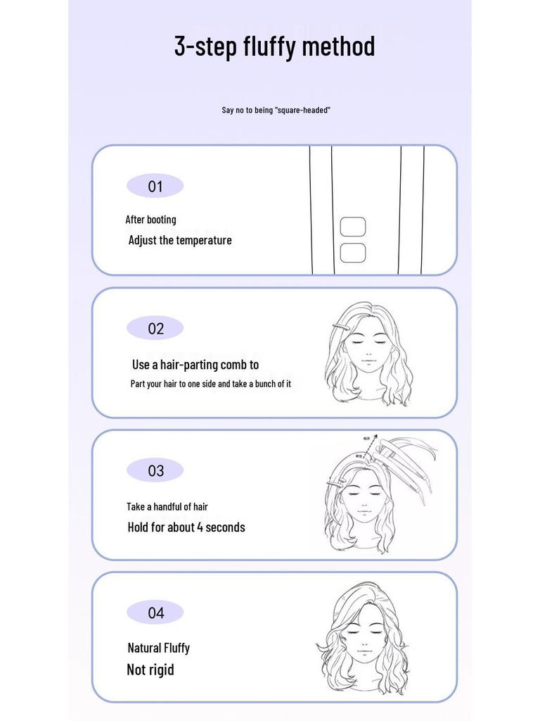 Douyin Плод Гороха Щипцы для Объема Волос Пшеничная Химия Завивки – Подниматель Корней и Плойка для Пышной Укладки Высокого Затылка