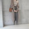 Fall/Winter 2025 Women's Korean Loose Knit Cardigan - Solid Color, Long Sleeve, Mid-Length, Thickened Sweater Coat