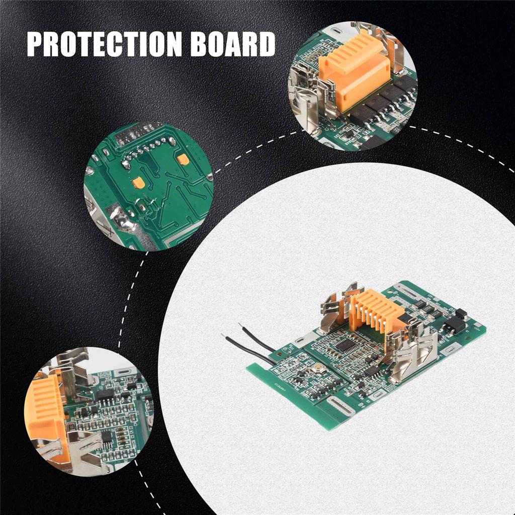 AA58 BL1830 Литий-ионный аккумулятор Плата BMS PCB Плата защиты от заряда для электроинструментов Makita 18V BL1815 BL1860 LXT400 Bl1850