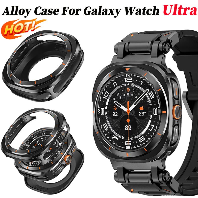 Защитный чехол из алюминиевого сплава для Samsung Galaxy Watch Ultra 7 47 мм, крышка для Samsung Ultra 2025, аксессуары для защиты экрана