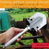 Multifunctional Folding Engineer Shovel - Portable, Durable Manganese Steel for Outdoor Use