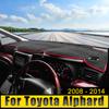 Автомобильные аксессуары для Toyota Alphard Vellfire AH20 2008-2010 2011 2012 2013 2014, приборная панель, избегайте света, анти-УФ-коврик
