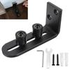 Sliding Barn Door Floor Guide Adjustable Doors Stopper Sturdy Door Stay Roller Hardware Kit