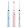 (SU)Electric Toothbrush, USB Waterproof Rechargeable Toothbrush for Adults, 6 Modes