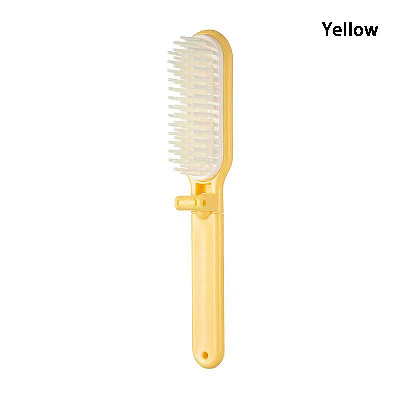 Складная расческа для волос, портативная мягкая расческа для распутывания волос, антистатическая массажная щетка для головы и кожи головы, дорожная карманная расческа для укладки волос, парикмахерская