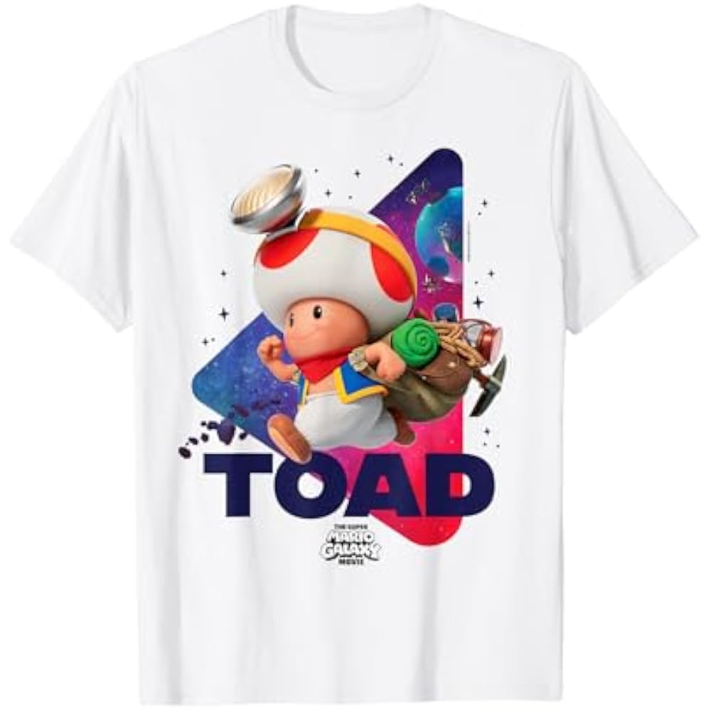 Футболка Super Mario Galaxy Movie Toad Galaxy Run