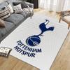 Spurs Flannel Printed Carpet, Home Sofa Decoration for Living Room & Bedroom, Non‑Slip Play Flannel Floor Mat for Game Room