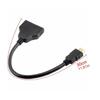 Hdmi 2 Dual Port Y Splitter 1080P Hdmi V1.4 Male To Double Female Adapter Cable