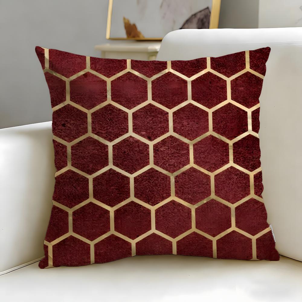 Floral Texture Cushion Cover Soft EasyWash Pillow Case Versatile for Couch Bed Travel and Office