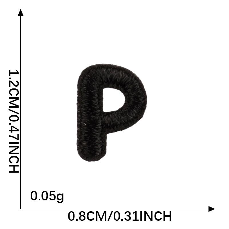 Буквы AZ Ткань Аппликация Шитье Полиэстер Сумка Декор Черный Для Шляпы Куртка Ткань Наклейка Декоративные Модные Аксессуары