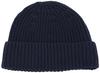 [Aigle] Вязаная шапка [Официальная] Шапка с логотипом Темно-синяя