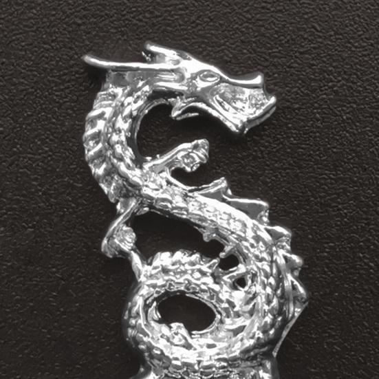 10Pcs Nail Art Rhinestones Chinese Zodiac Dragon Shiny Alloy 3D Metal Dragon Nail Accessories Women Supply