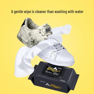 Богиня Удачи Одноразовые Белые Салфетки для Чистки Обуви - Безводный Пятновыводитель для Кроссовок